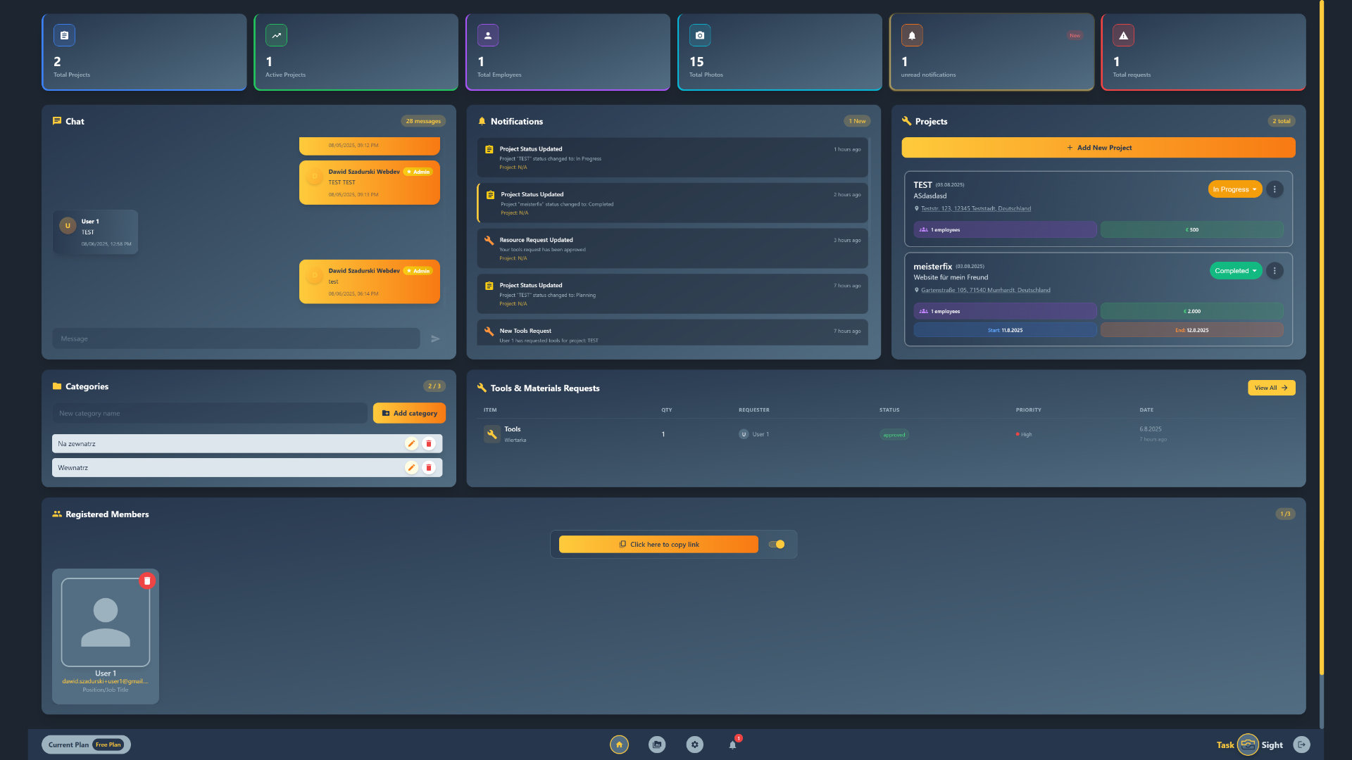 Dashboard